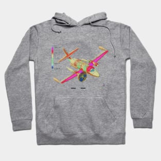 Fasbytes Aviation airplane Pilot Stress Velocity Engineer Hoodie